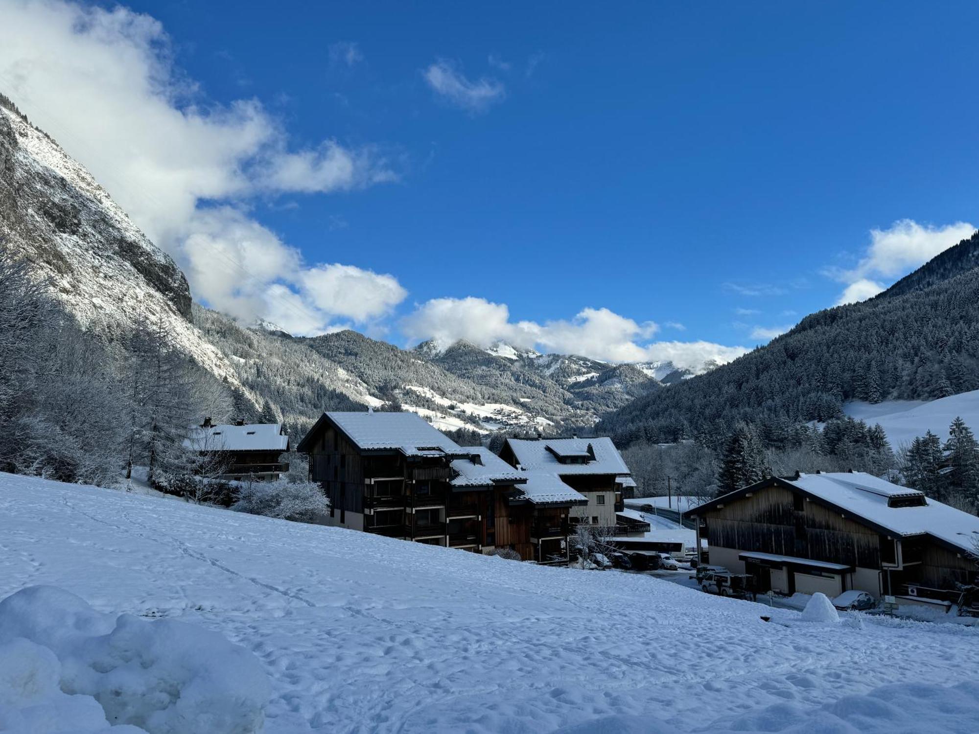 Appartement Cosy Proche Chatel Portes Du Soleil - Linge Inclus Abondance Exteriér fotografie